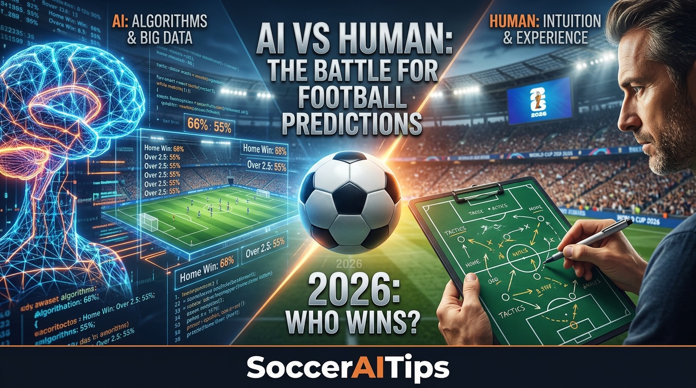 Prediction Blog AI vs Human Football Predictions 2026 | SoccerAiTips | Soccer AI Tips