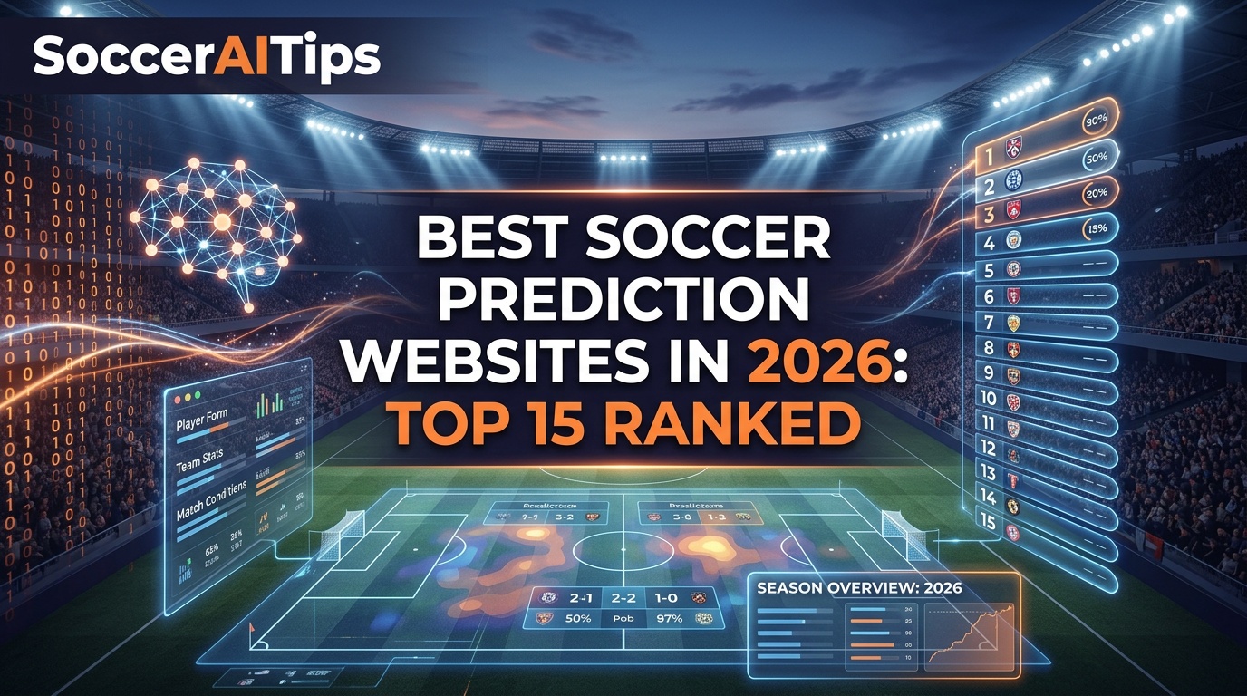 Soccerpredection Best Soccer Prediction Websites 2026: Top 15 | SoccerAiTips | Soccer AI ...