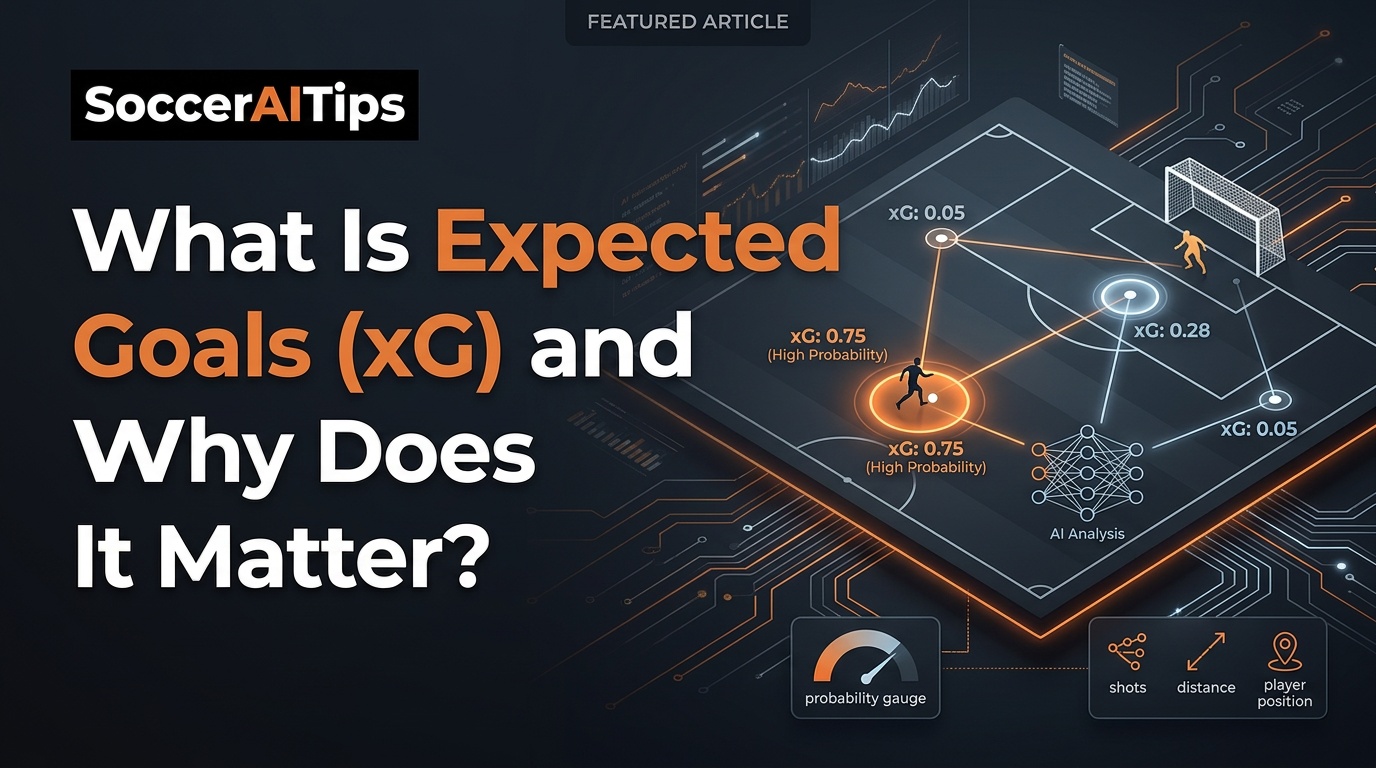 What Is Expected Goals xG Explained | SoccerAiTips | Soccer AI Tips